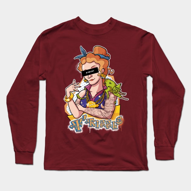 F' Rizzle Long Sleeve T-Shirt by chocopants